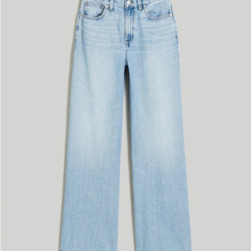 Superwide-Leg Jeans in Ahern Wash: Airy Denim Edition